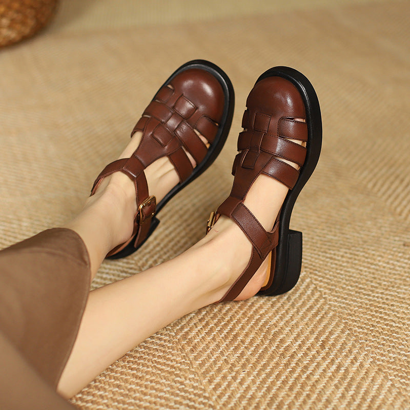 Sandały rzymskie Vintage Comfort Lidia Sek