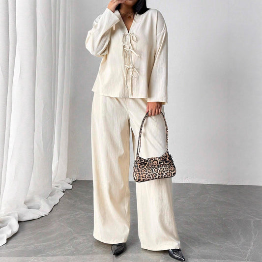 Elegant Apricot Lounge Set Lidia Sek Womenswear