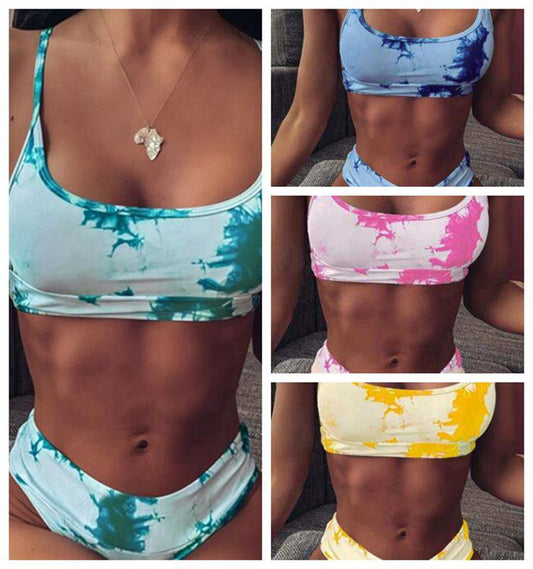 Gradient High Waist Bikini by Lidia Sek