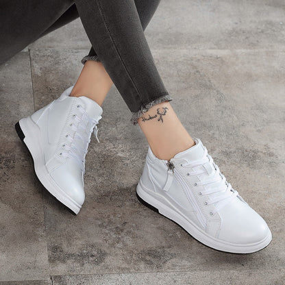 Eleganckie skórzane trampki Lidia Sek Board Shoes