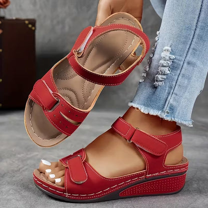 Sandały na koturnie Lidia Sek Perfect-Fit Strap