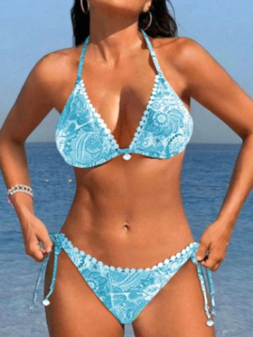 Żywe, wzorzyste bikini Lidia Sek