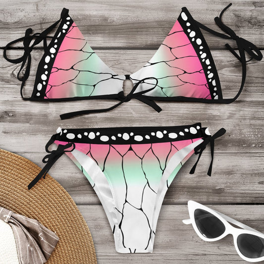 Żywy komplet bikini Lidia Sek inspirowany Pinterestem