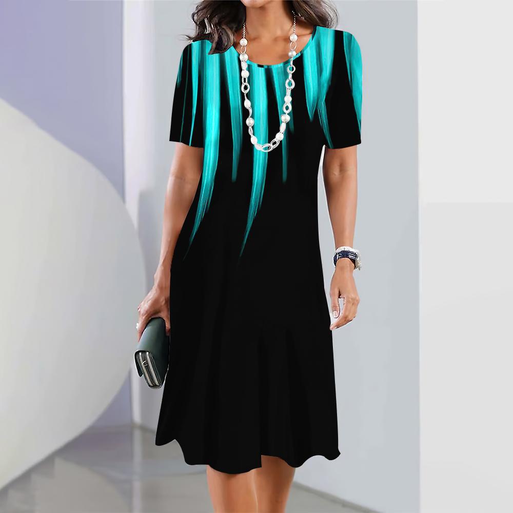 Elegancka letnia sukienka w dużym rozmiarze od Lidia Sek