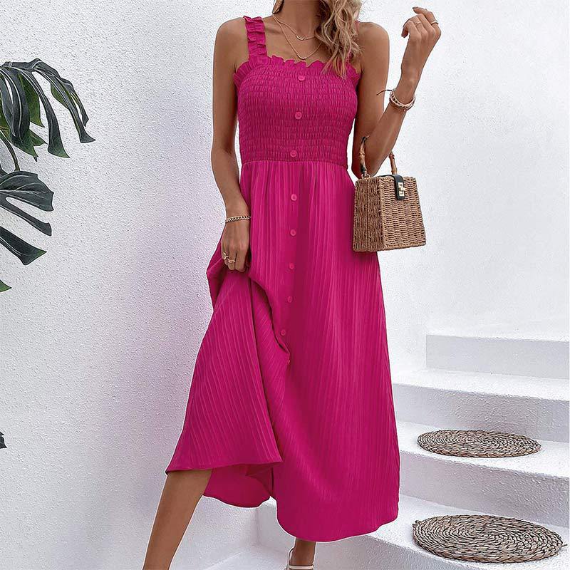 Sukienka Chic Rose z wysokim stanem od Lidia Sek