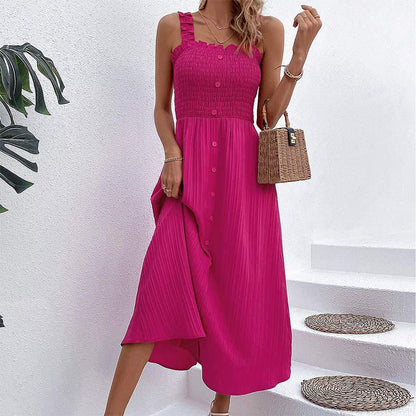 Sukienka Chic Rose z wysokim stanem od Lidia Sek