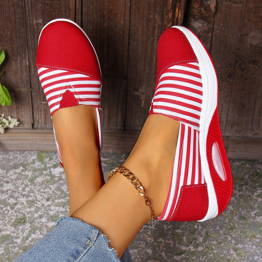 Striped Lightweight Slip-On Lidia Sek Women's Shoes