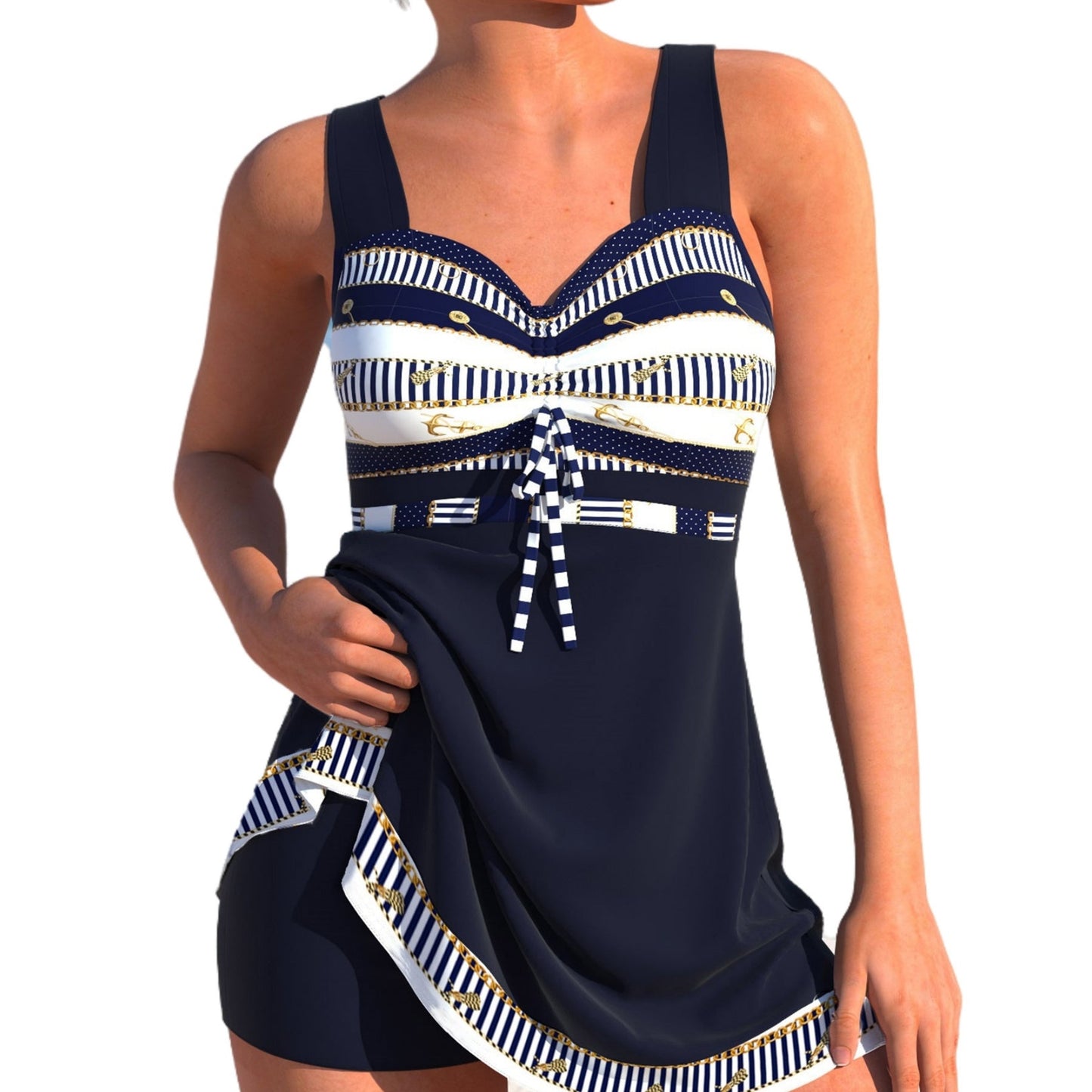 Eleganckie bikini z rozcięciem w dużym rozmiarze od Lidia Sek