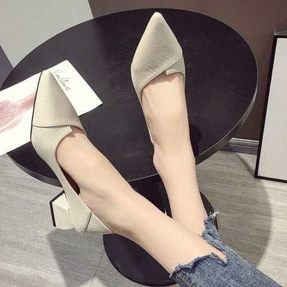 Versatile Block Heel Pumps by Lidia Sek