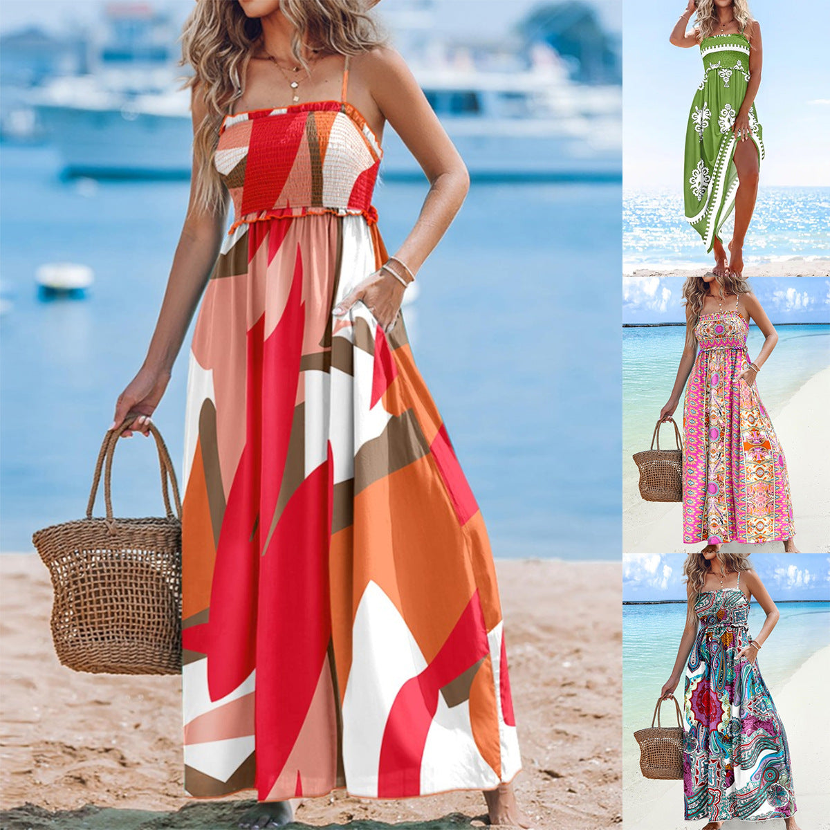 Vibrant Lidia Sek Pinterest-Inspired Swing Dress