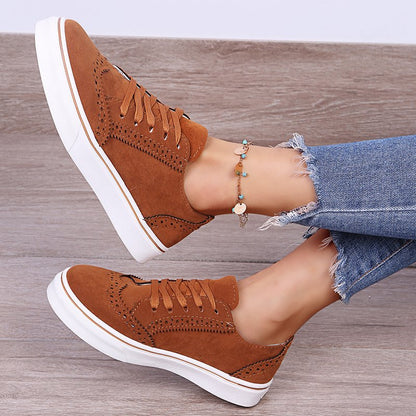 Codzienny komfort Lidia Sek Canvas Flat Sneakers