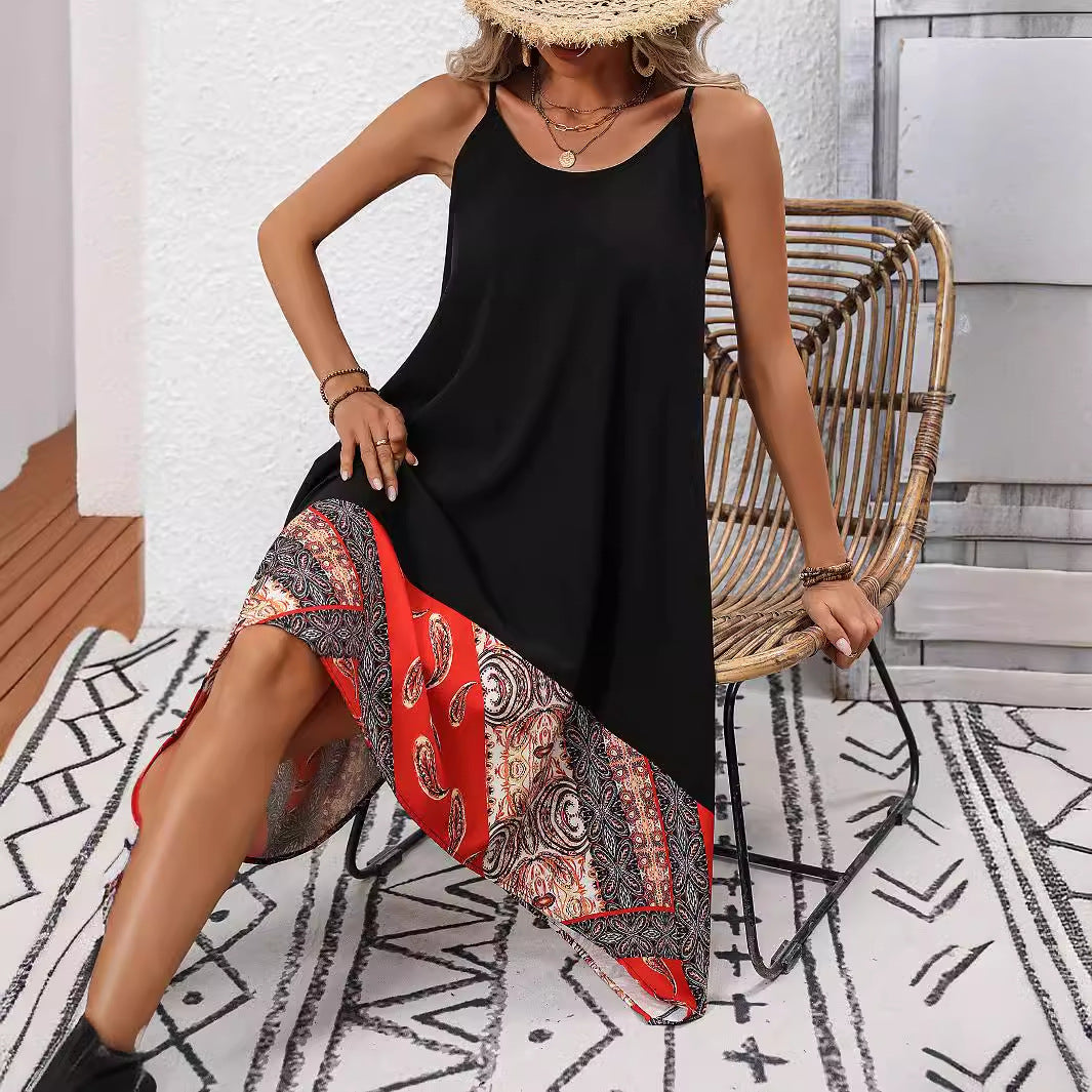 Elegancka sukienka z nadrukiem od Lidia Sek
