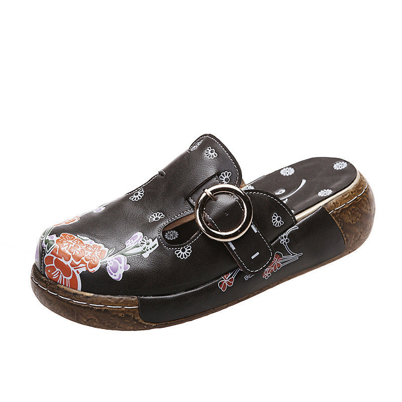 Sandały na platformie Boho Floral Lidia Sek