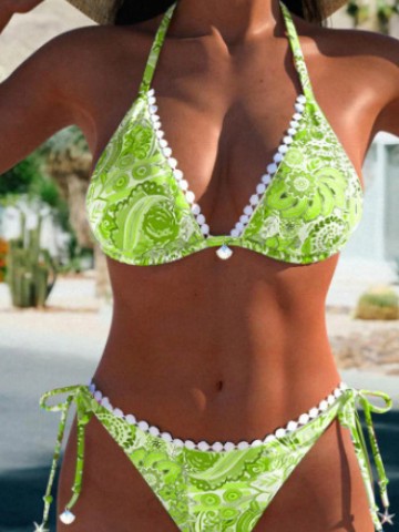 Żywe, wzorzyste bikini Lidia Sek