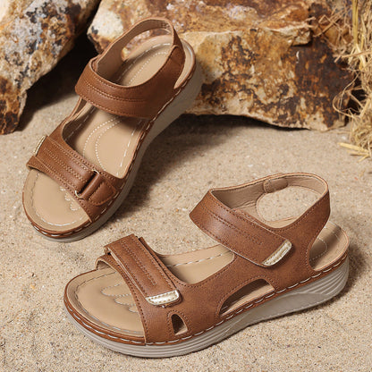 Sandały Comfort Wedge Lidia Sek Plus Size