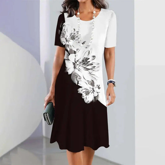 Chic Plus Size Summer Dress by Lidia Sek