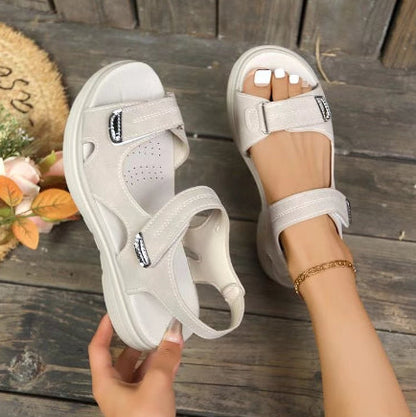 Sandały na koturnie Vintage Comfort marki Lidia Sek