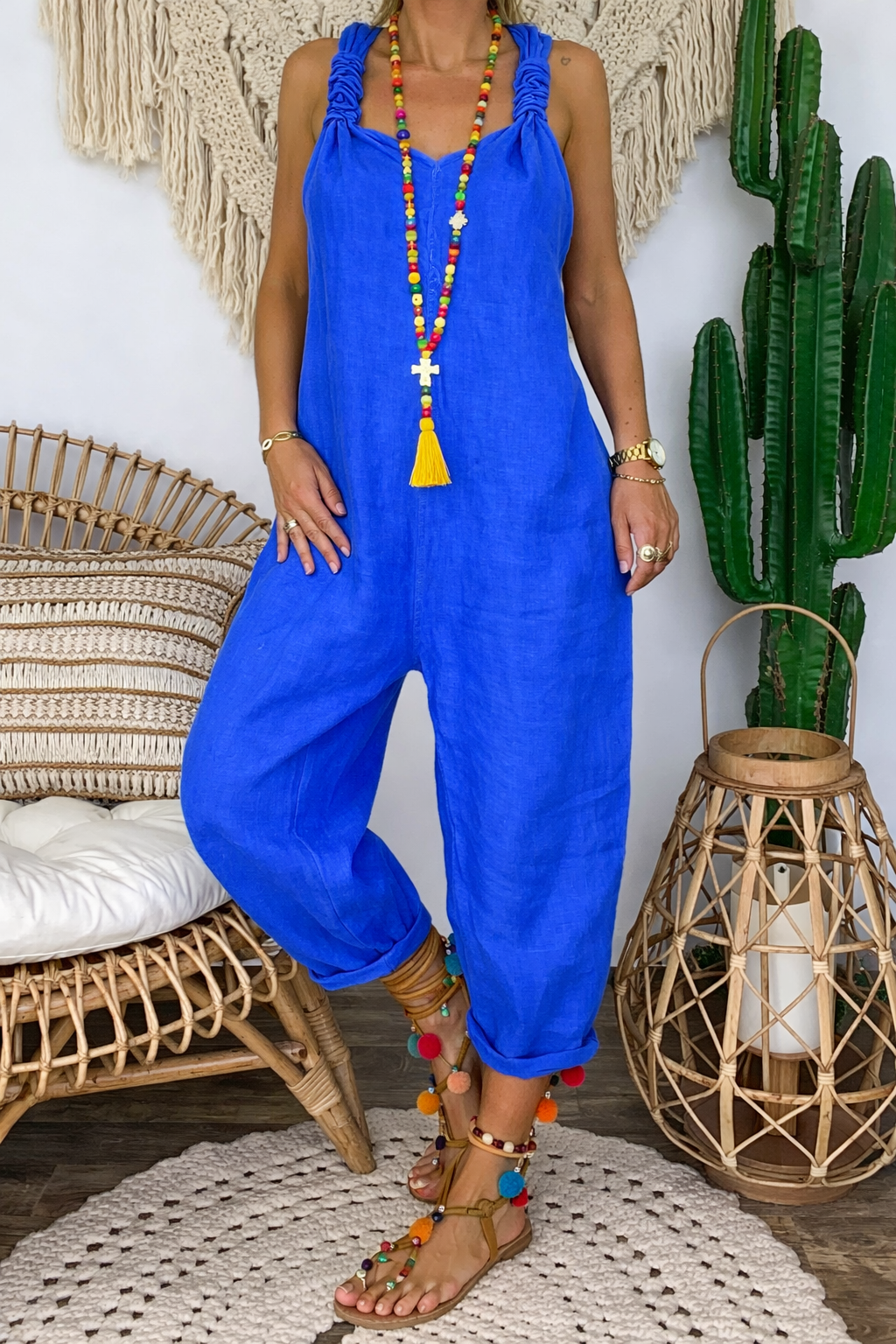 Żywy bawełniany kombinezon Lidia Sek
