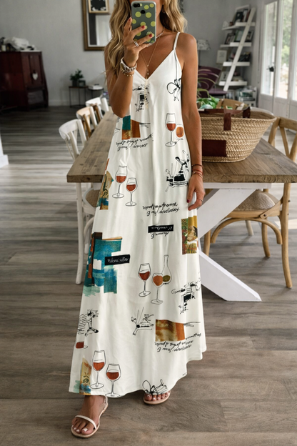 Elegancka letnia sukienka Lidia Sek inspirowana Pinterestem
