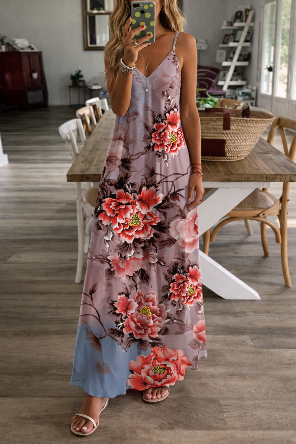 Elegancka letnia sukienka Lidia Sek inspirowana Pinterestem