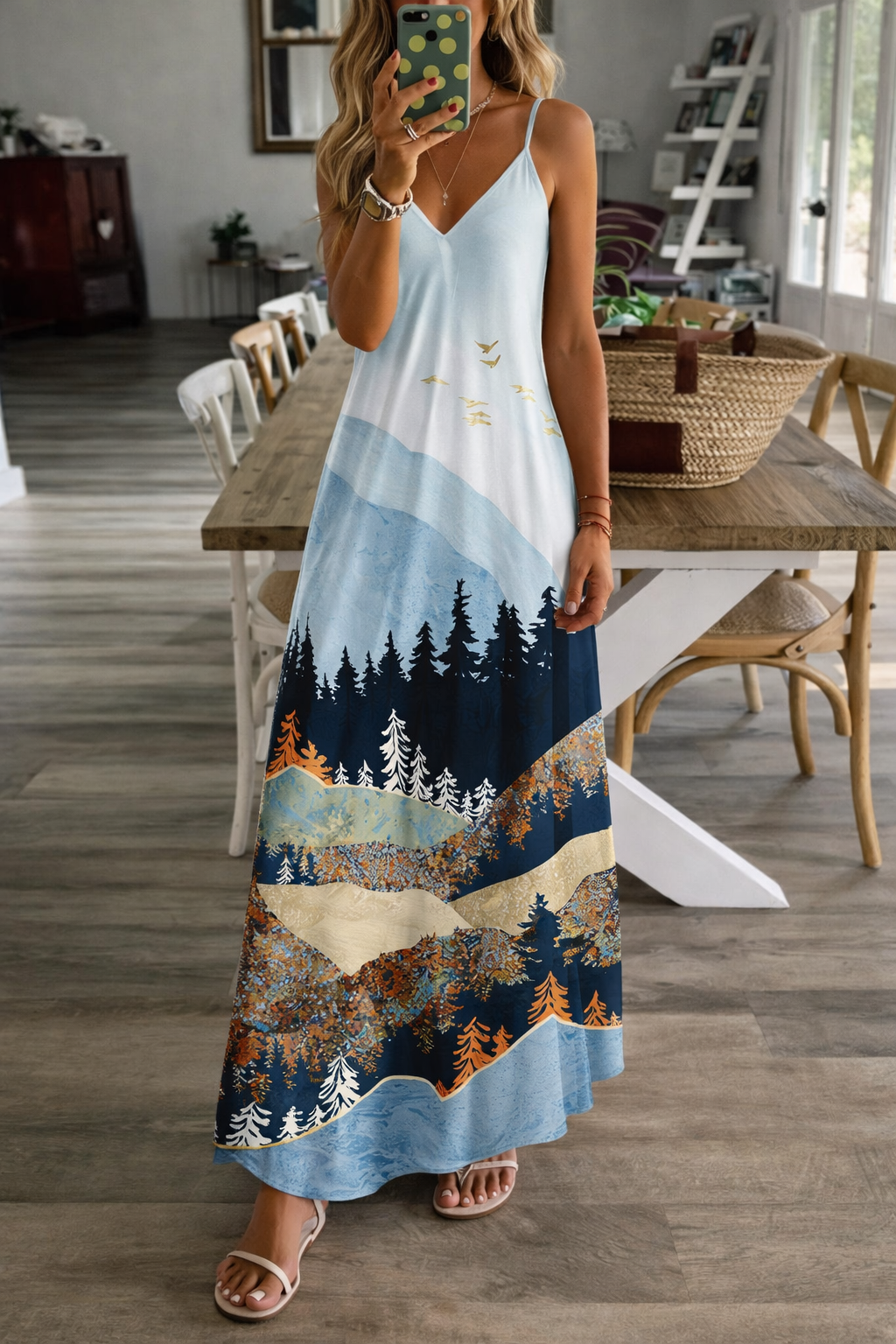 Elegancka letnia sukienka Lidia Sek inspirowana Pinterestem