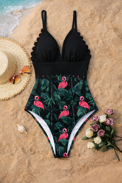 Jednoczęściowy strój kąpielowy Tropical Plus Size marki Lidia Sek