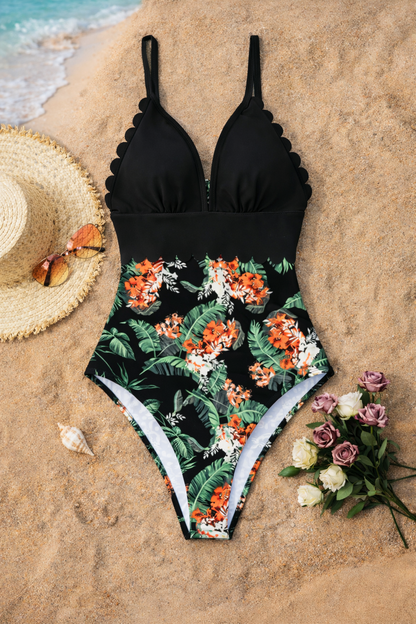 Jednoczęściowy strój kąpielowy Tropical Plus Size marki Lidia Sek