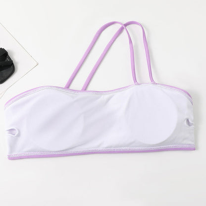 Elegancki komplet bikini Lidia Sek na jedno ramię