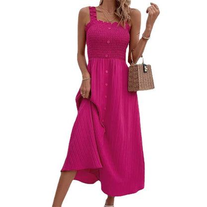Sukienka Chic Rose z wysokim stanem od Lidia Sek