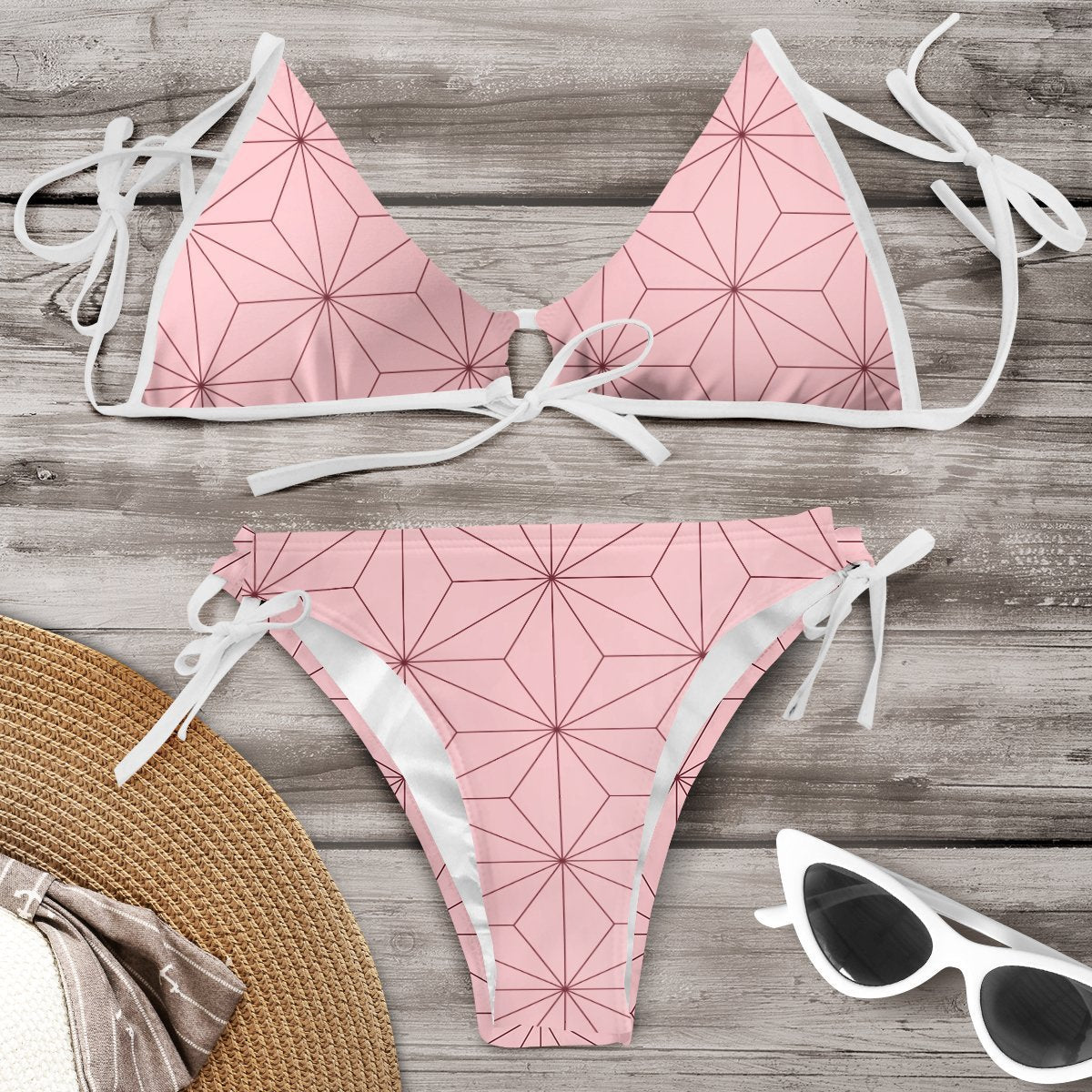 Żywy komplet bikini Lidia Sek inspirowany Pinterestem