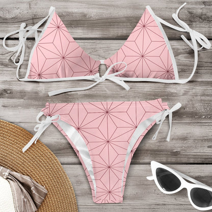 Żywy komplet bikini Lidia Sek inspirowany Pinterestem