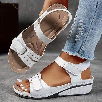 Sandały na koturnie Lidia Sek Perfect-Fit Strap