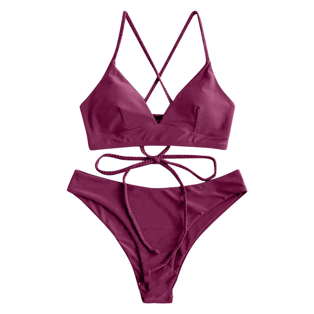 Bikini z paskami Lidia Sek
