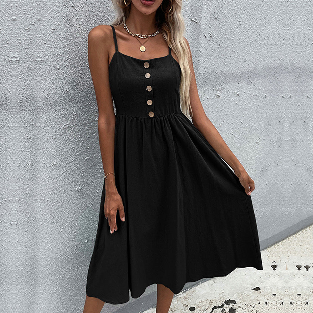 Elegancka sukienka midi z kolekcji Lidia Sek Summer Collection