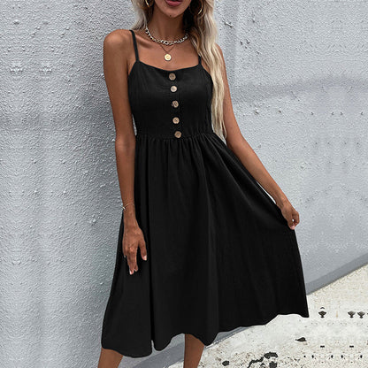 Elegancka sukienka midi z kolekcji Lidia Sek Summer Collection