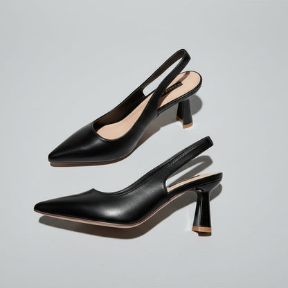 Eleganckie, szpiczaste szpilki w stylu retro marki Lidia Sek