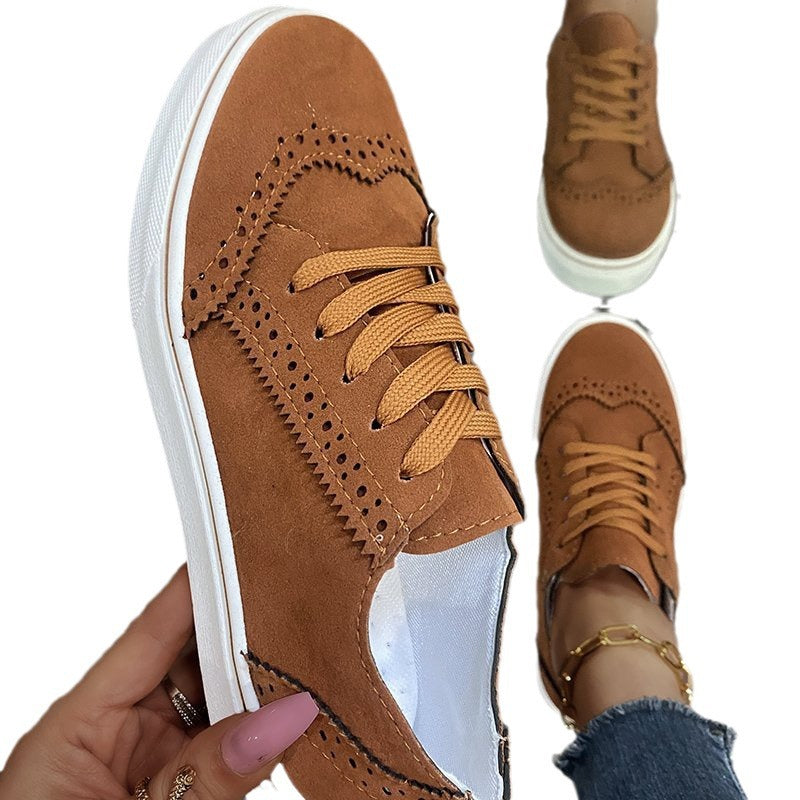Codzienny komfort Lidia Sek Canvas Flat Sneakers
