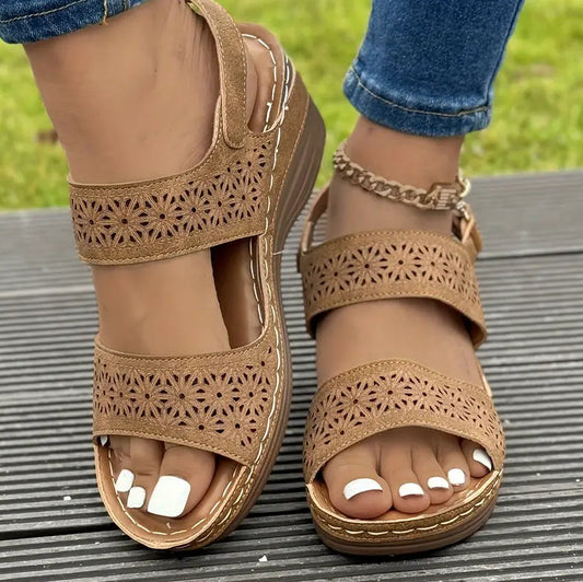 Pinterest-Inspired Lidia Sek Wedge Sandals