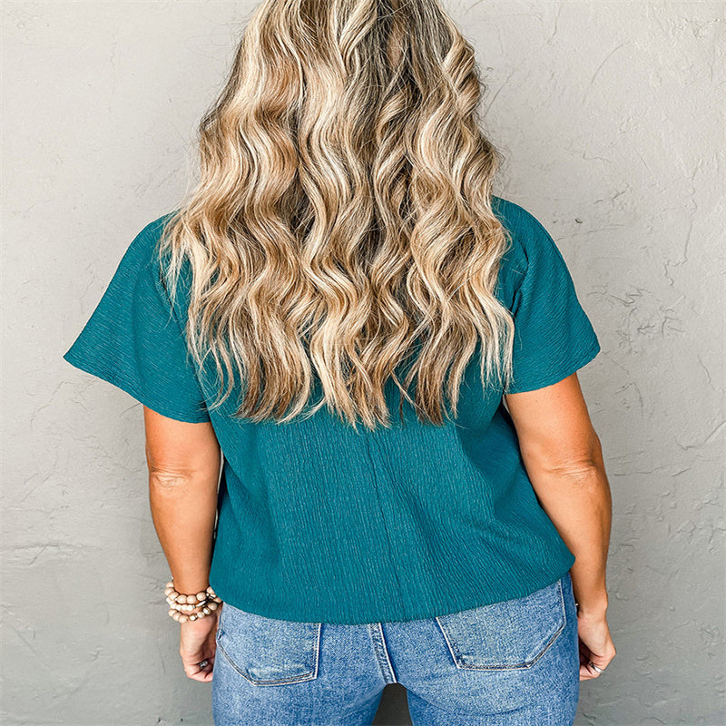 Luźny T-shirt inspirowany Pinterestem od Lidia Sek