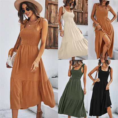 Chic Summer A-Line Dress by Lidia Sek