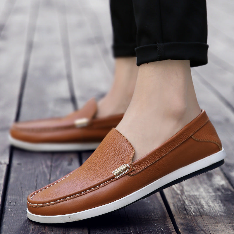 Breathable Leather Loafers Lidia Sek Men’s Shoes