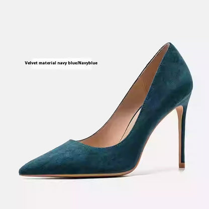 Eleganckie skórzane szpilki Lidia Sek