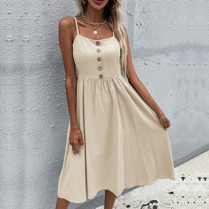 Elegancka sukienka midi z kolekcji Lidia Sek Summer Collection