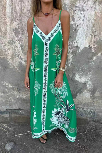 Sukienka midi Lidia Sek z nadrukiem w kwiaty w stylu retro