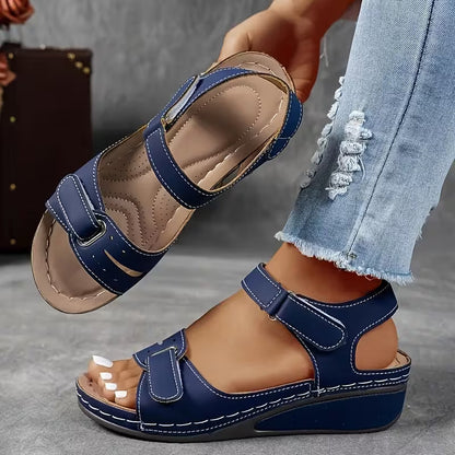 Sandały na koturnie Lidia Sek Perfect-Fit Strap
