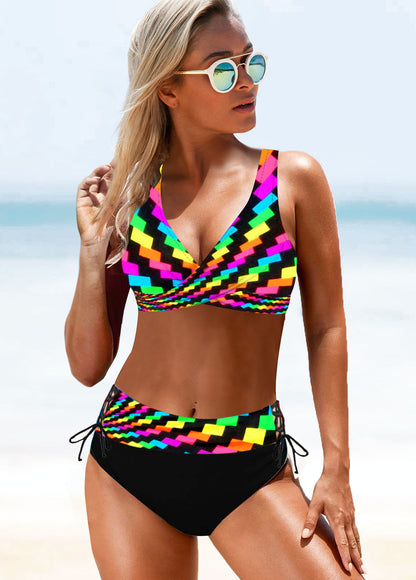 Vibrant High Waist Bikini by Lidia Sek