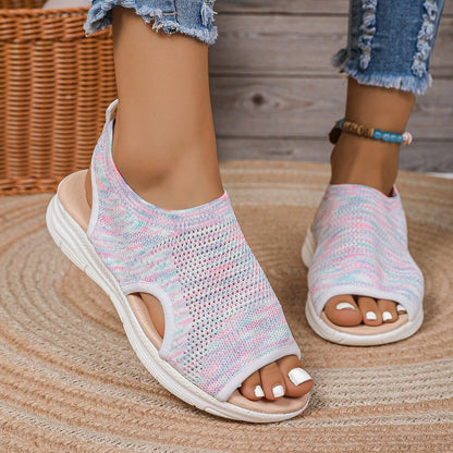 Oddychające sandały Flyknit marki Lidia Sek
