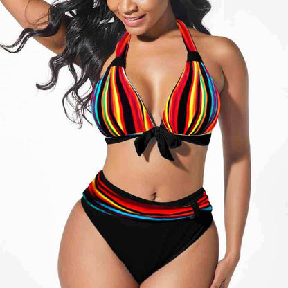 Kolorowe bikini plus size od Lidia Sek