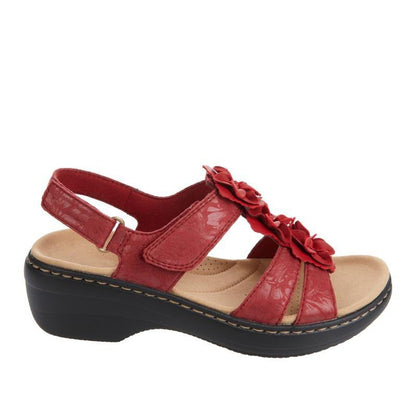 Sandały na koturnie Floral Comfort Lidia Sek