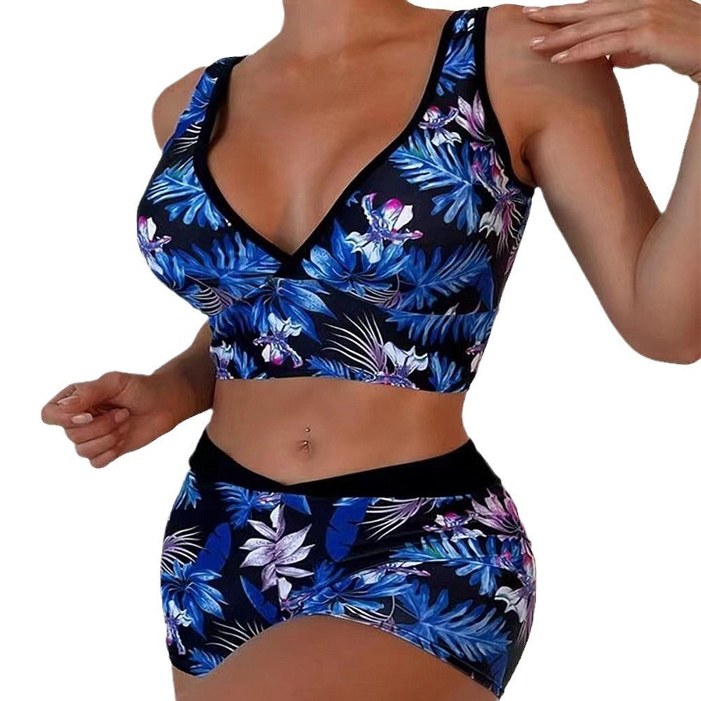Żywe, wzorzyste bokserki bikini Lidia Sek